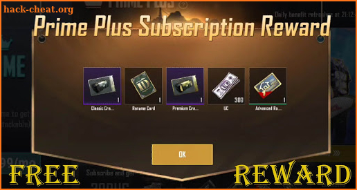 Free UC and Diamond  Royal Pass(Daily Win) screenshot