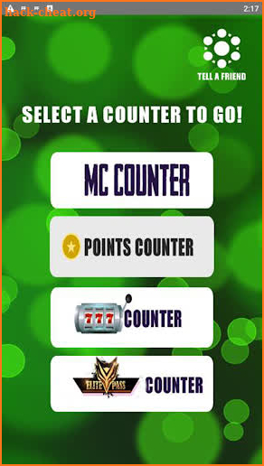 Free Uc Cash And Battle Points Counter screenshot