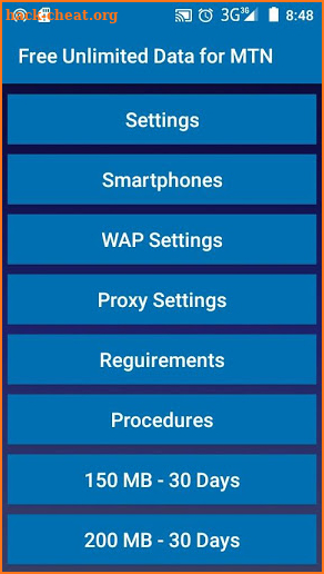 Free Unlimited Data for MTN screenshot