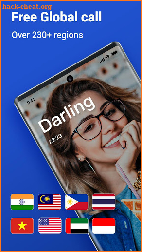 Free VCall - Global WiFi Internet Calling app screenshot