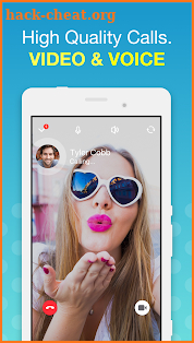 free video calls and chat screenshot