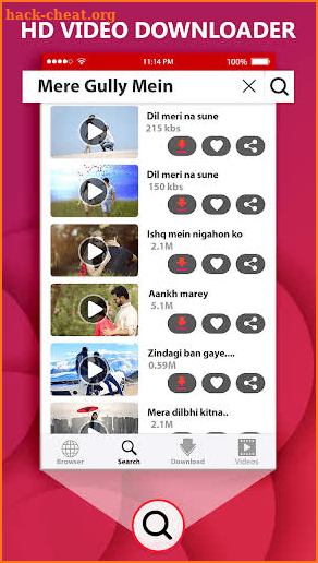 Free video downlaod app - save from net screenshot