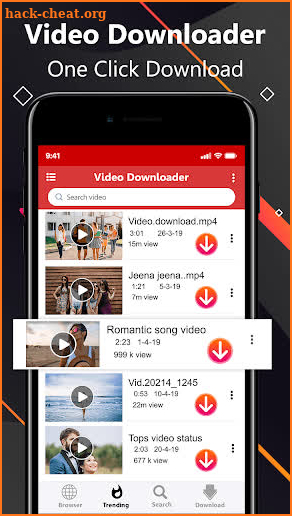 Free video downloader app - save from net screenshot