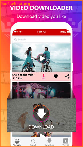 Free video downloader - Best video downloading app screenshot