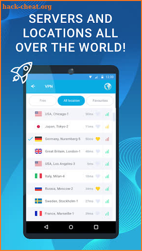 Free VPN - fast proxy server, private & secure screenshot