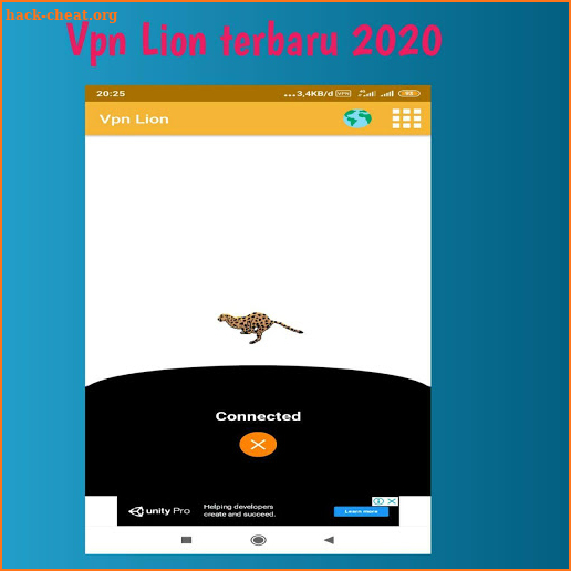 Free Vpn lion-Proksi Gratis tanpa batas server screenshot