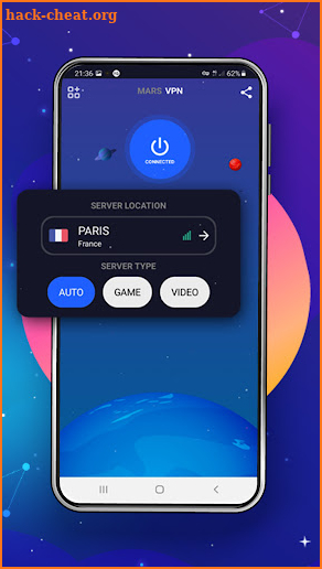 Free VPN Mars VPN: Fast Secure VPN Proxy screenshot