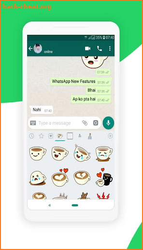 Free Whats Messenger App Stickers screenshot