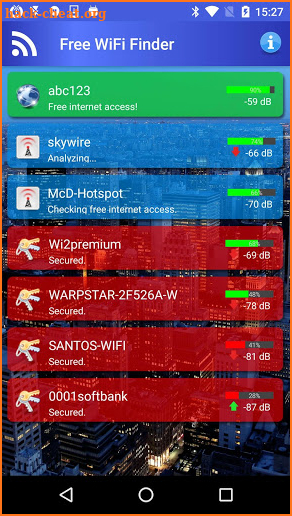 Free WiFi Internet Finder screenshot