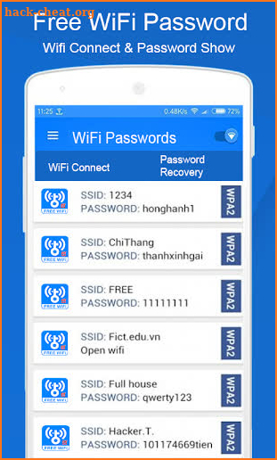 Free Wifi Password - Wifi Connect & Password Show screenshot