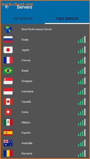 Free World VPN for Android - Change your IP screenshot