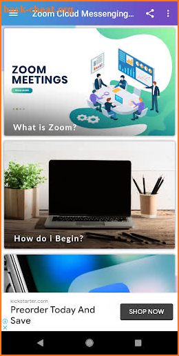 Free Zoom Video Call - Live Chat Guide screenshot