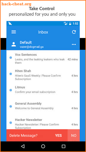 Freebird - Disposable Temporary Email - Premium screenshot