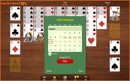 FreeCell by Logify screenshot