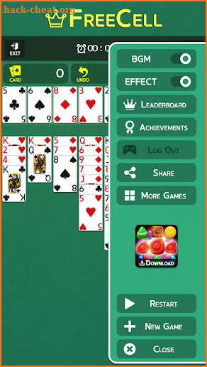 FreeCell - Classic Card Game screenshot