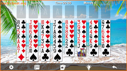 FreeCell Solitaire screenshot