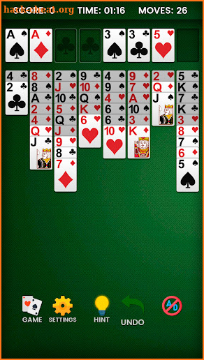 Freecell Solitaire screenshot