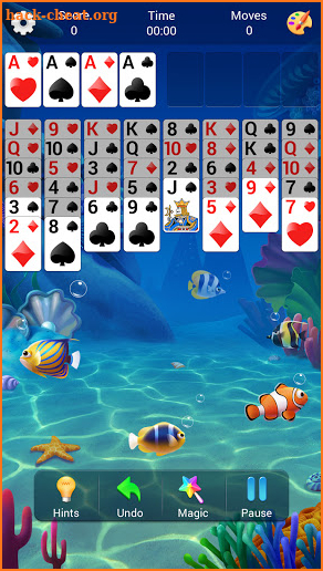 FreeCell Solitaire screenshot