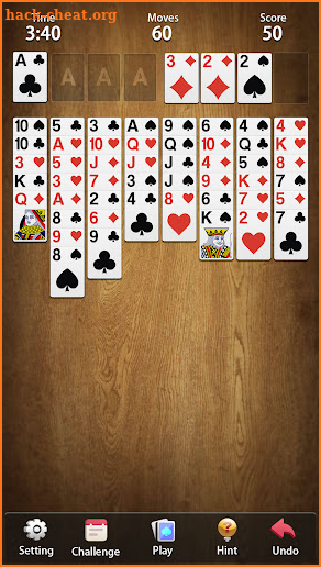 FreeCell Solitaire - Card Pro screenshot