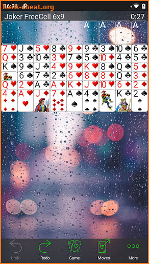 FreeCell Solitaire Set screenshot