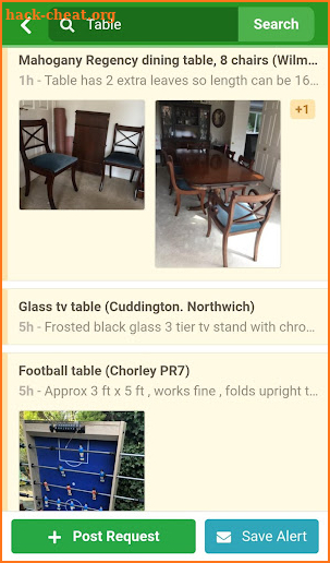 Freecycle + trash nothing! screenshot