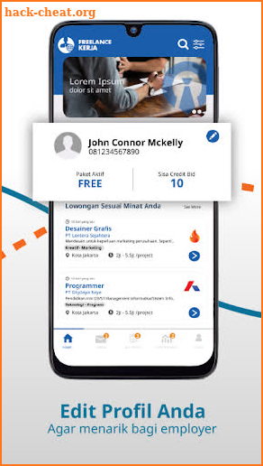 Freelance Kerja screenshot