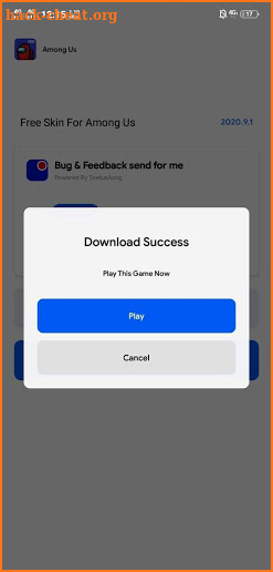 FreeSkin AmongUs screenshot