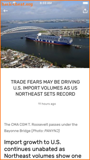 FreightWaves News screenshot