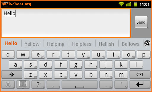 French for AnySoftKeyboard screenshot