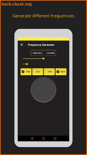 Frequency Generator, Frequency Sound Generator screenshot