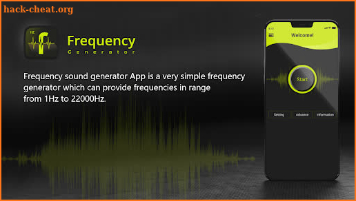 Frequency Sound Generator screenshot