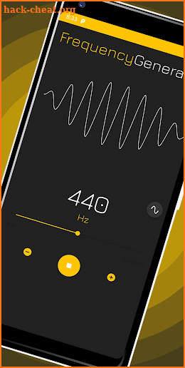 Frequency Sound Generator screenshot