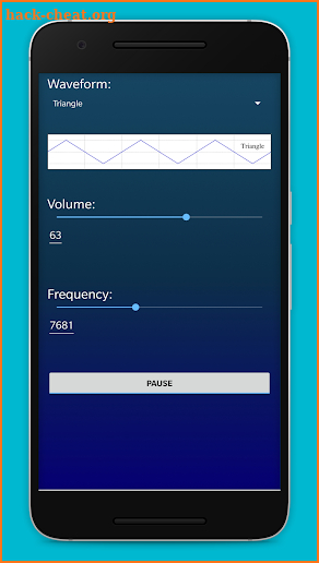 Frequency Sound Generator - Tone Generator screenshot