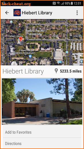 Fresno Pacific University screenshot