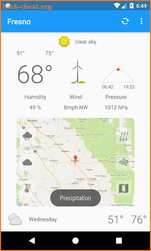 Fresno,CA - weather and more screenshot