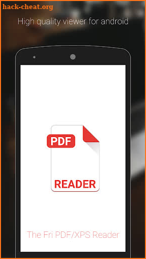 Fri PDF XPS Reader Viewer screenshot