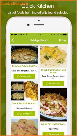 Fridge Food - Easy recipes using ingredients screenshot