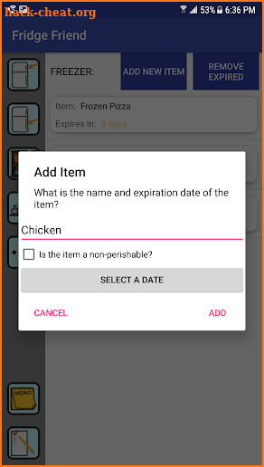 Fridge Friend screenshot
