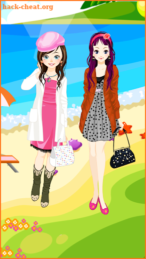 Friend Couple Girls Dress Up screenshot