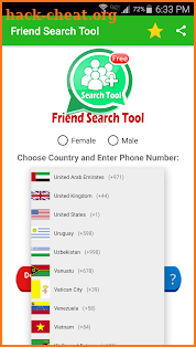 Friend Search for WhatsApp screenshot