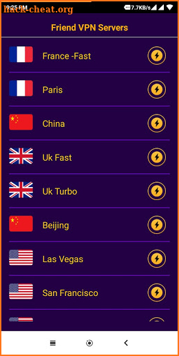 Friend VPN - Hi Speed Free VPN Secure Proxy VPN screenshot