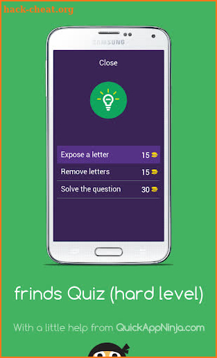 Friends Quiz (level hard) screenshot