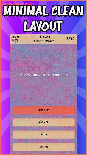 Friends Trivia Quiz screenshot