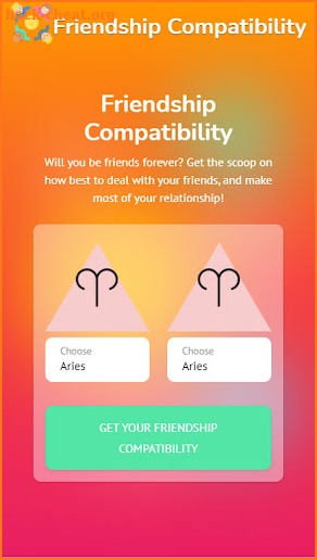 Friendship Compatibility screenshot