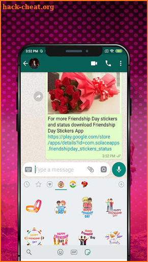 Friendship Day Sticker for Whatsapp screenshot