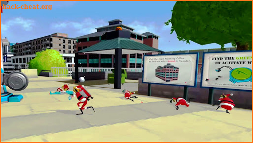 Frog Battle in the Amazing City screenshot