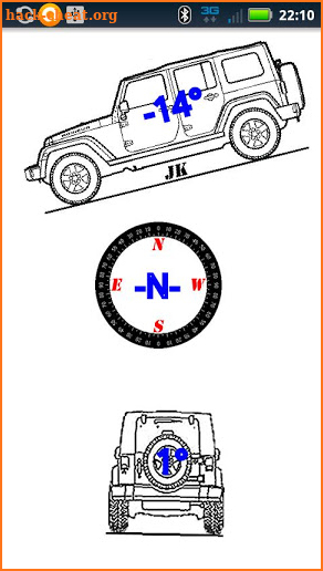 Frog Clinometer screenshot