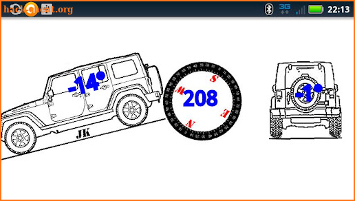 Frog Clinometer screenshot