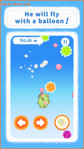 Frog Flying Sky screenshot