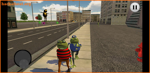 Frog Simulator City Free screenshot